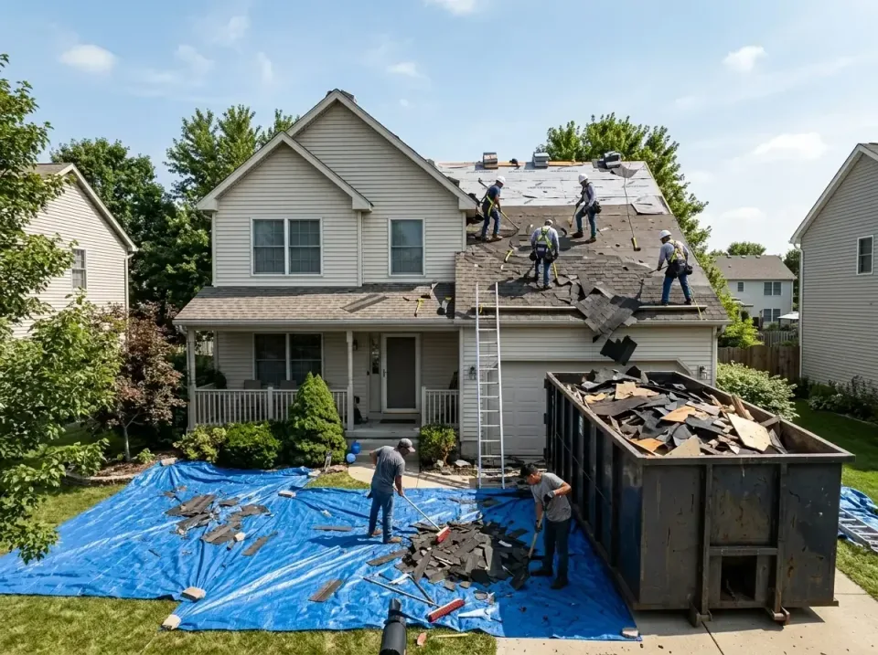 roof-replacement-debris-remova-004 — frequently asked questions, Cheapest Dumpster Rentals in Bridgetown, OH